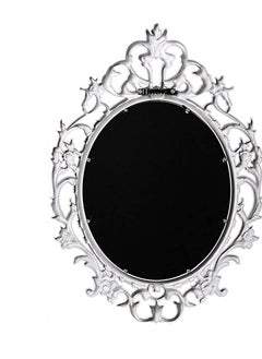 LINGWEI Decorative Wall Mirror, Vintage Hanging Mirror for Bedroom Living-Room Dresser Decor Hanging Mirrors Wall Mounted Makeup Mirror,Vintage Cosmetic Mirror Dressing Mirror  - Image 2