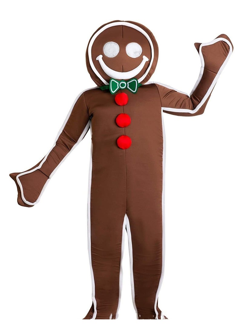 Generic - Gingerbread man suit one piece clothes role play costume - Image 1