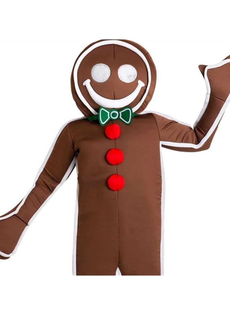 Generic - Gingerbread man suit one piece clothes role play costume - Image 1