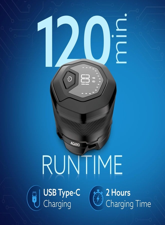 أغارو ماكينة حلاقة الرأس AGARO HS7979، للرجال الصلع، 6 رؤوس مرنة، ماكينة حلاقة رطبة/جافة، قابلة لإعادة الشحن، مقاومة للماء بمعيار IPX7، رؤوس قابلة للفصل - Image 5