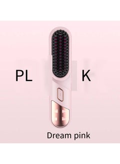 General Mini Ionic Straightening Comb – Travel-Friendly Straightener & Curler for Men/Women, Dual-Use Hair Styling Tool  - Image 1