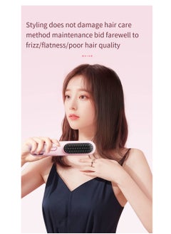 General Mini Ionic Straightening Comb – Travel-Friendly Straightener & Curler for Men/Women, Dual-Use Hair Styling Tool  - Image 5