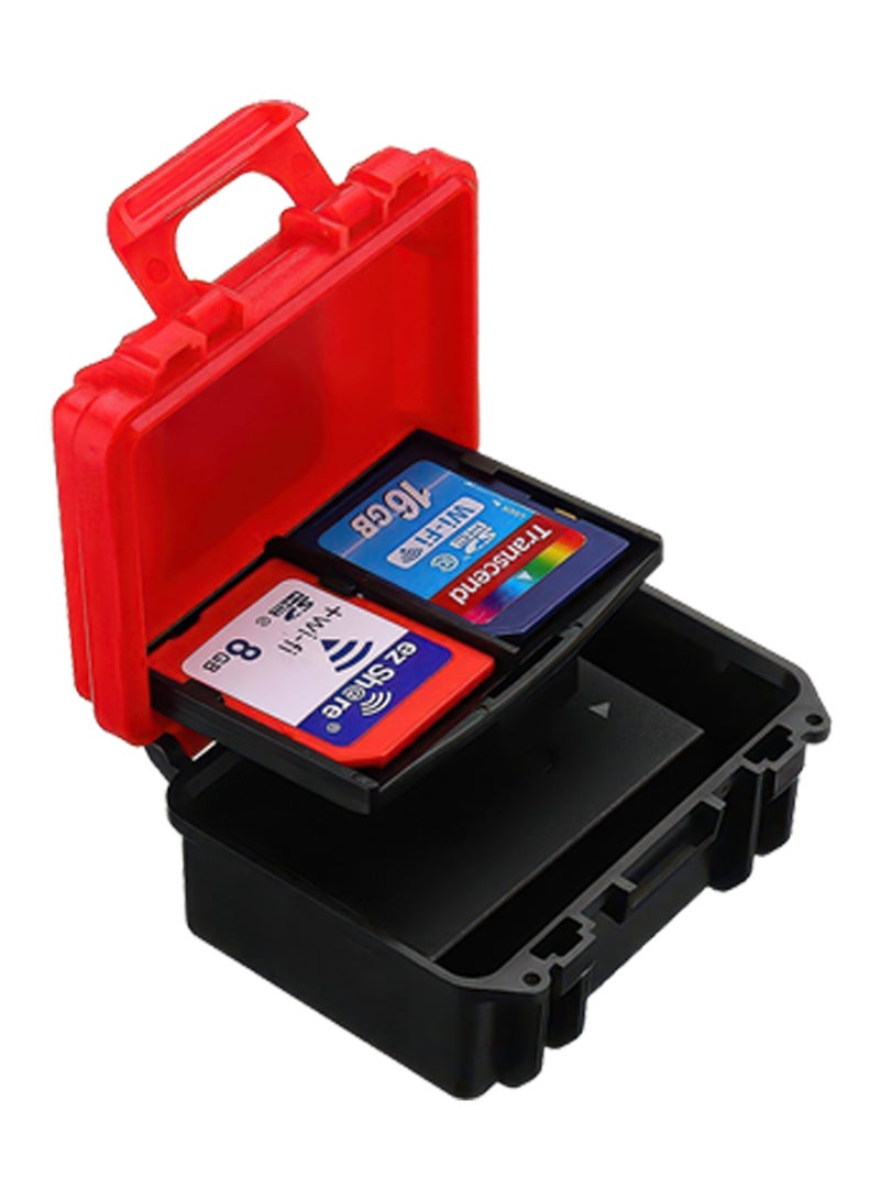 LENSGO Lensgo Mini Battery Case D800 Sd Dustproof xqd Cf Card Case Anti-Pressure Battery Box For Dslr Camera-A  - Image 1
