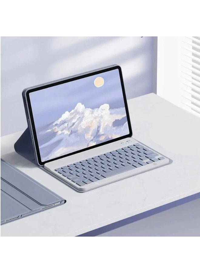 general Keyboard Case Compatible with Honor Pad 10 12.1 inch 2025, Magnetic Detachable Wireless Bluetooth Keyboard, Smart Tablet Soft Leather Protective Cover - Image 4