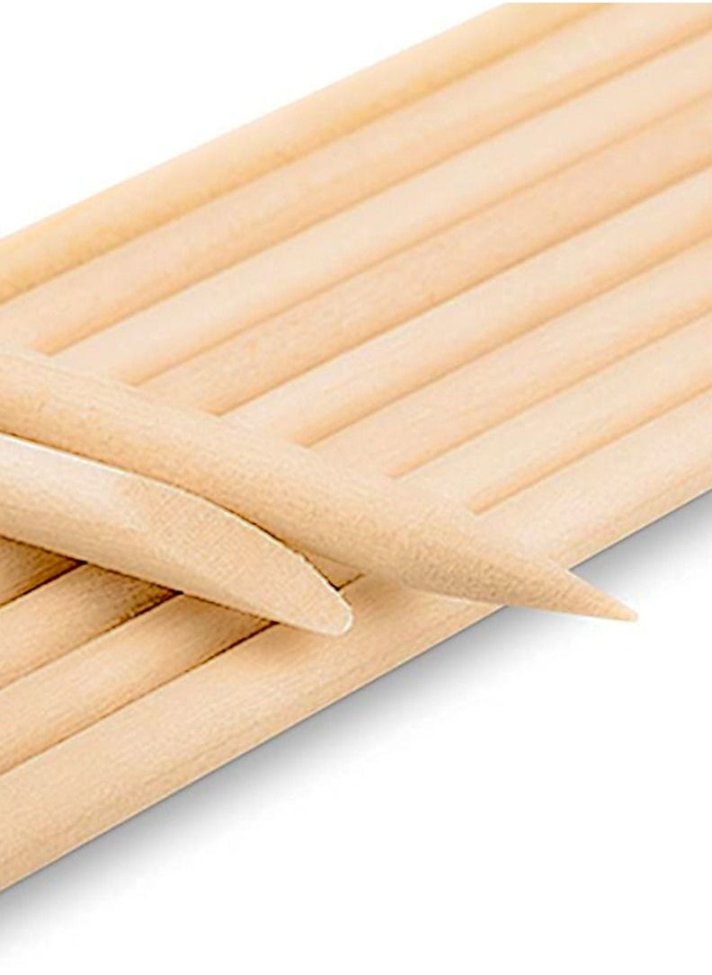 KOKO 100 Pcs Wooden Manicure Pusher  - Image 3