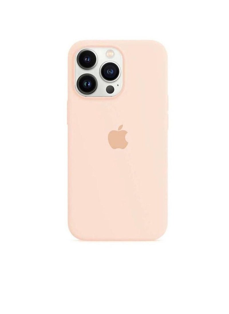 Silicone Case Cover For Apple iPhone 13 Pro Max 6.7inch Sand Pink - pzsku/Z5E95A7BE8DCFEE5312FFZ/45/_/1642266590/0e4b39e7-825c-4ee3-bde2-b5fe5afd1d2d