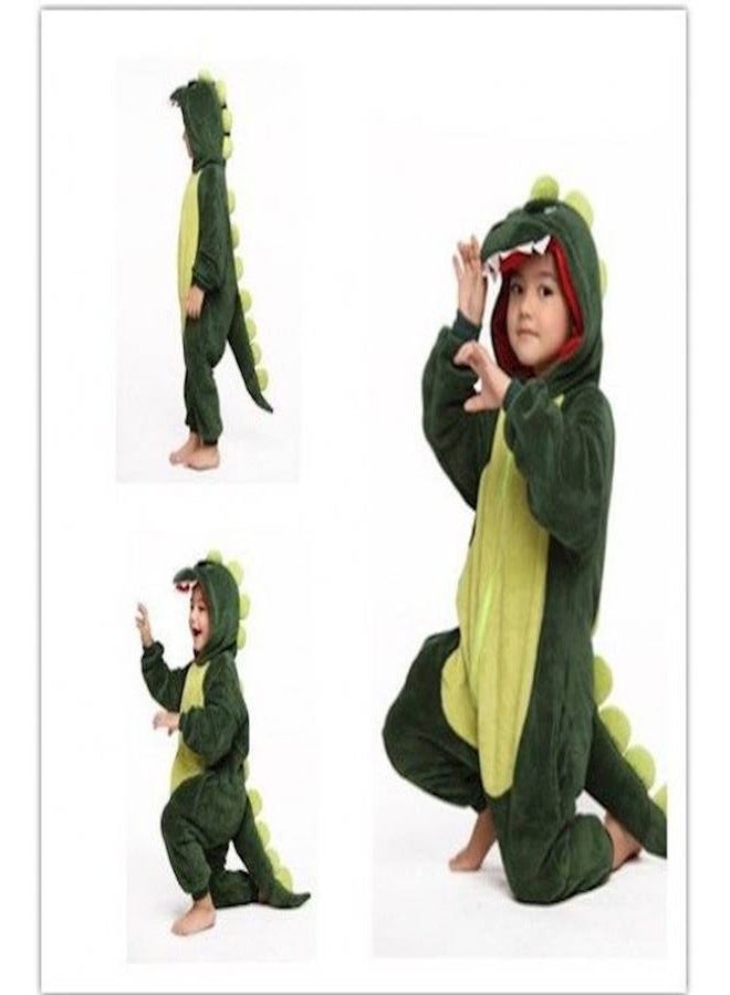 إسكدنيا زي تنكري للحفلات من قطعة واحدة بتصميم ديناصور - Image 1