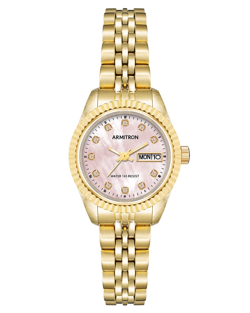 Armitron Women's Genuine Crystal Accented Bracelet Watch, 75/2475 - Image 1