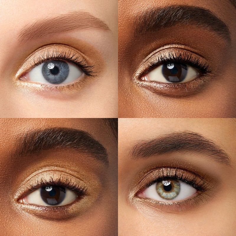 Julep جوليپ ظل العيون 101 قلم ظل العيون المقاوم للماء - يدوم طويلاً، مقاوم للتجاعيد، سهل التطبيق مع ممسحة مدمجة - لمعة برونزية ولمعة ذهبية دافئة - Image 2