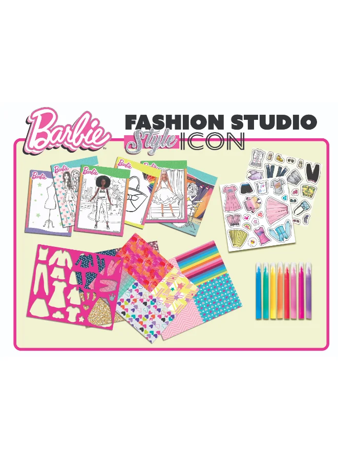باربي BARBIE SKETCHBOOK STYLE ICON - FASHION STUDIO