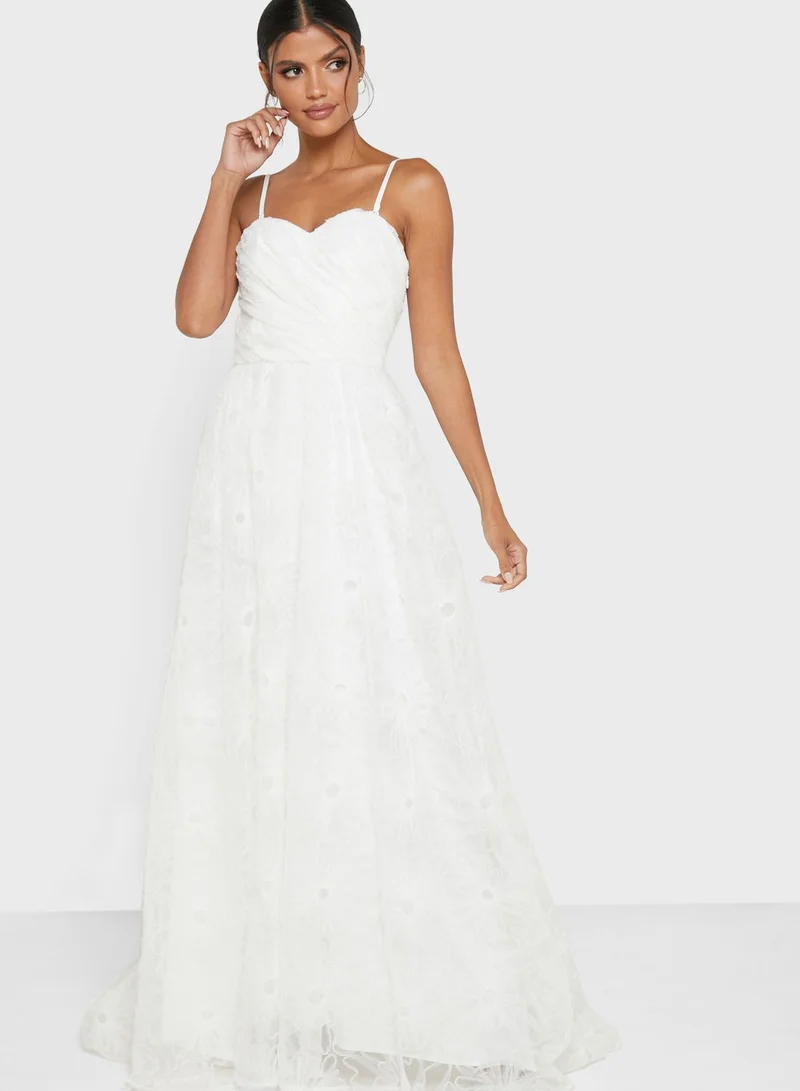 Chi-Chi London Alexia Lace Bandeau Dress