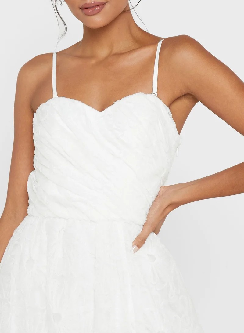 Chi-Chi London Alexia Lace Bandeau Dress