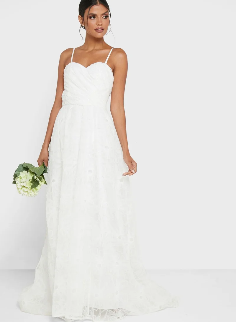 Chi-Chi London Alexia Lace Bandeau Dress