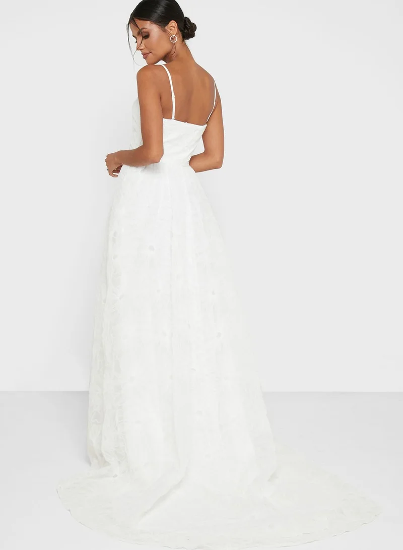 Chi-Chi London Alexia Lace Bandeau Dress