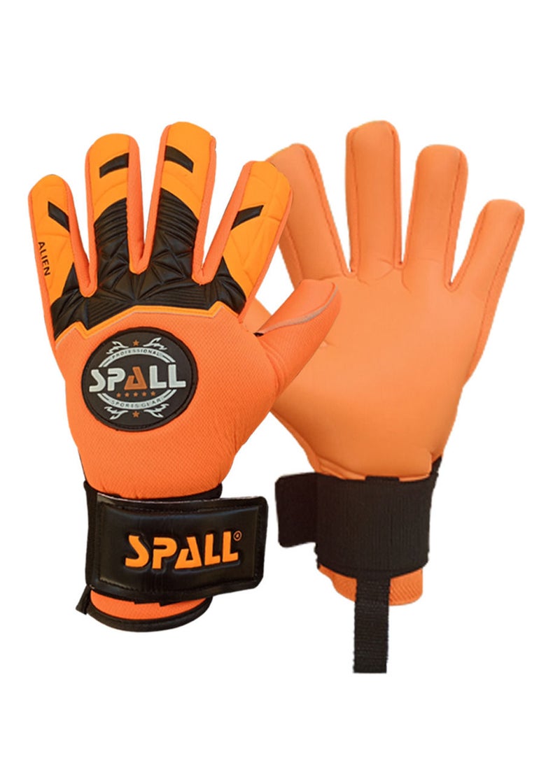 Spall Goalkeeper Gloves With Finger Save Breathable Strong Grip For The Toughest Saves Soccer Goalie Easy Fit For Men Women  - Image 1