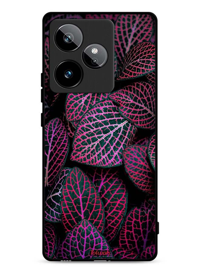 Tolwak Realme GT 7T 5G Protective Case Cover Salja Leaves