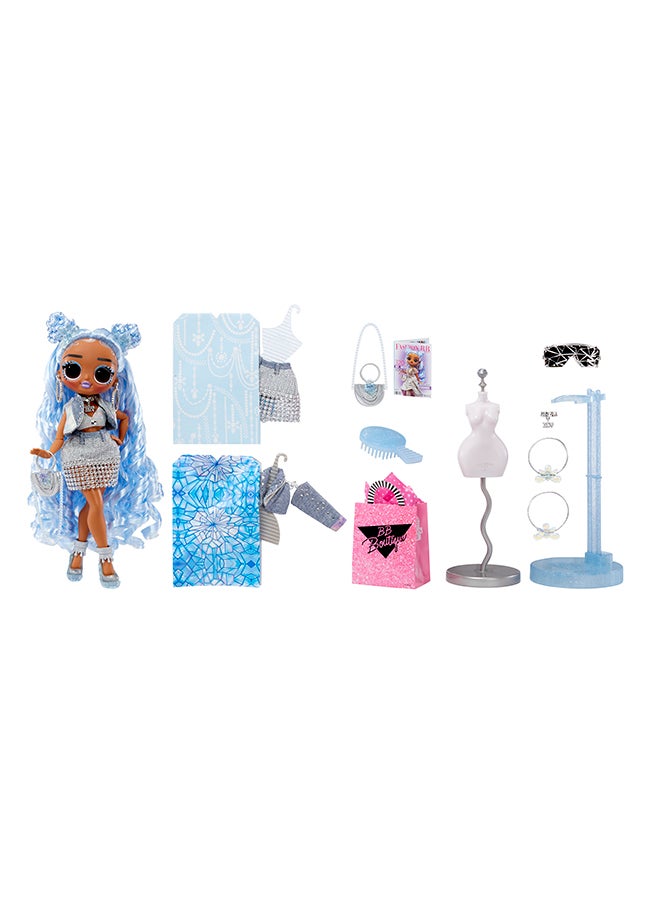إل أو إل سربرايز! دمية أزياء Ashion Show Style Edition Missy Frost مع أكثر من 320 مظهرًا عصريًا - Image 4