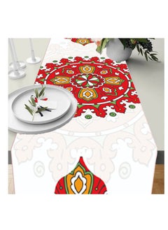 5 Pieces Ramadan Tablecloth Set by Renner 40*140 + 4 Coasters 30*40 - 1mm Lasersky Leather - High Quality Colors - Easy to Clean - pzsku/Z5E95E6904EE554CE4E1EZ/45/_/1740435358/cbea8118-0f22-4cc6-ae63-dcbb410a4999