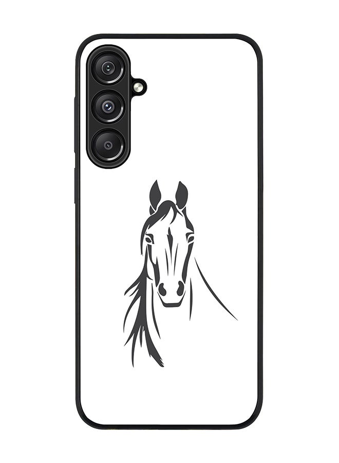 Stylizedd For Samsung Galaxy A16 / A16 5G Case,Slim fit Camera Protection, Shockproof Thin Phone cover - Arabian Stallion - Image 1