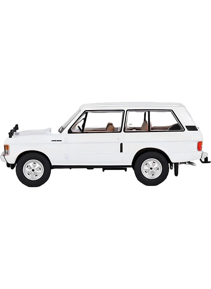 Toyfest - Mini GT 1/64 Range Rover Davos White Collectible Metal Model Car - Image 1