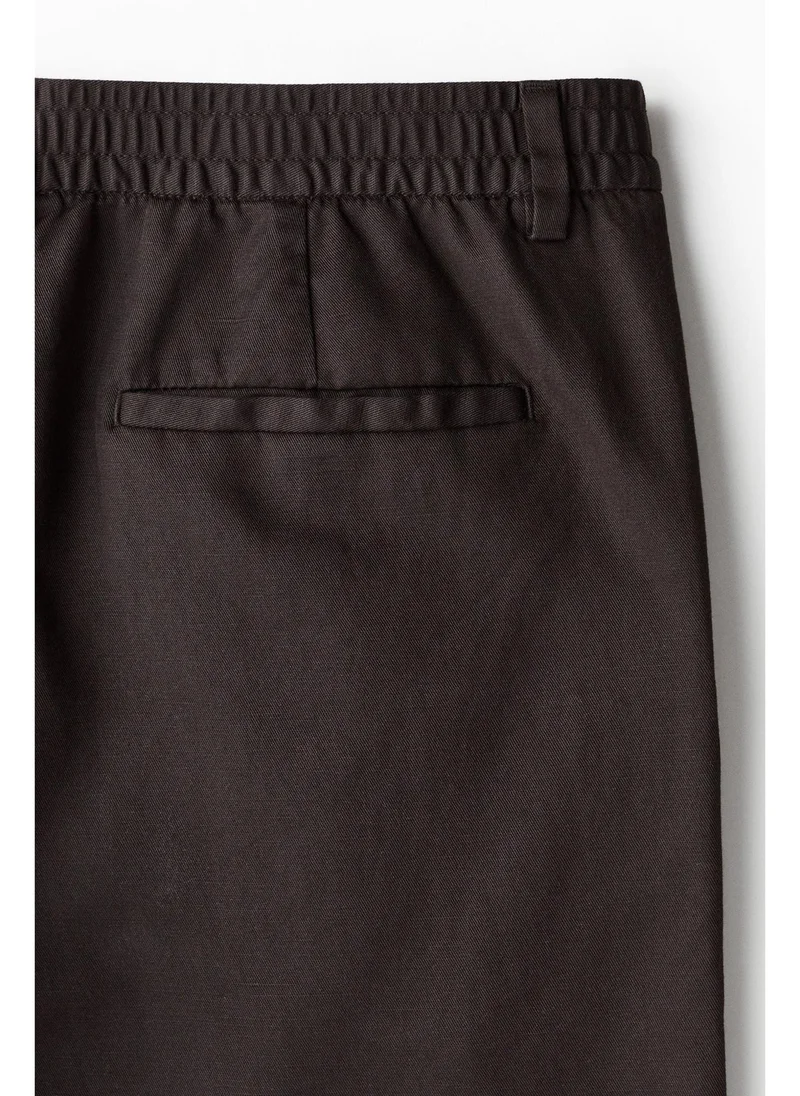 اتش اند ام Regular Fit Lyocell-blend trousers