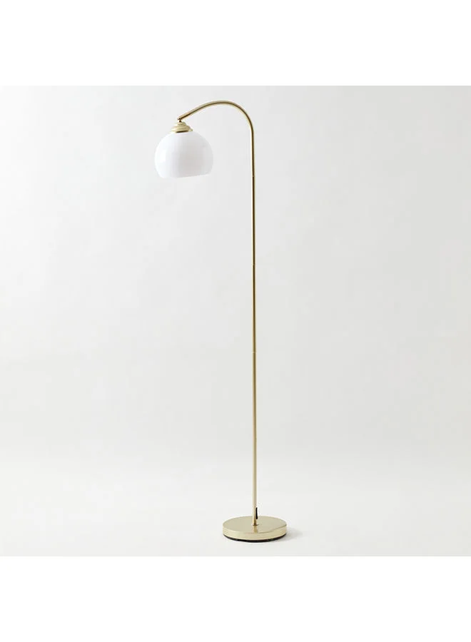 Home Box Blaze Metal Arc Floor Lamp with Shade 146 x 51 x 51 cm