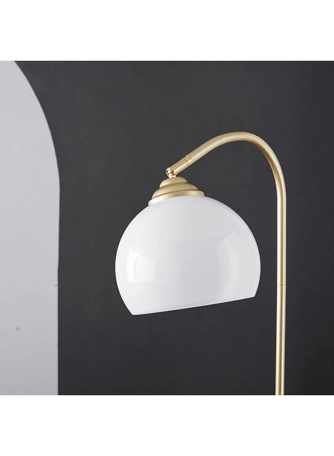 Home Box Blaze Metal Arc Floor Lamp with Shade 146 x 51 x 51 cm