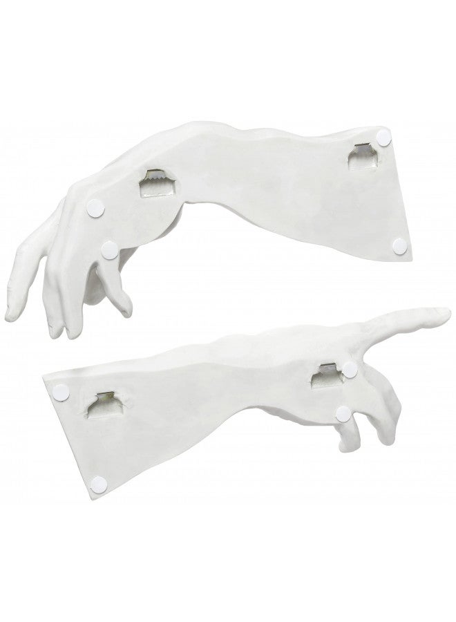 Design Toscano The Creation Wall Sculpture in Ancient Stone (Set of 2),Antique Stone - Image 3