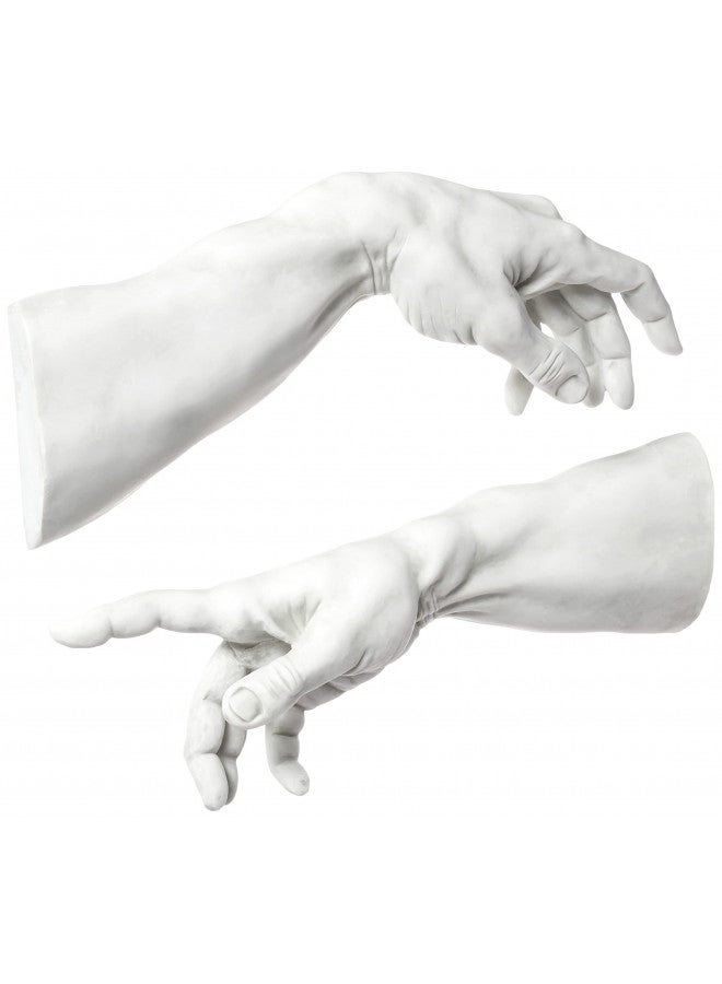 Design Toscano The Creation Wall Sculpture in Ancient Stone (Set of 2),Antique Stone - Image 1