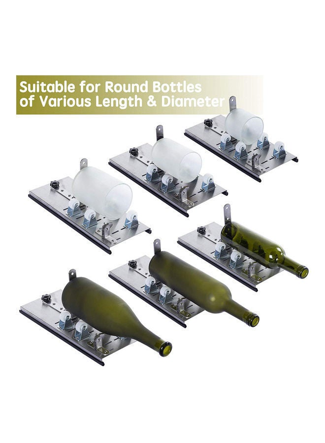 NIBEMINENT DIY Glass Bottle Cutter Silver - Image 2