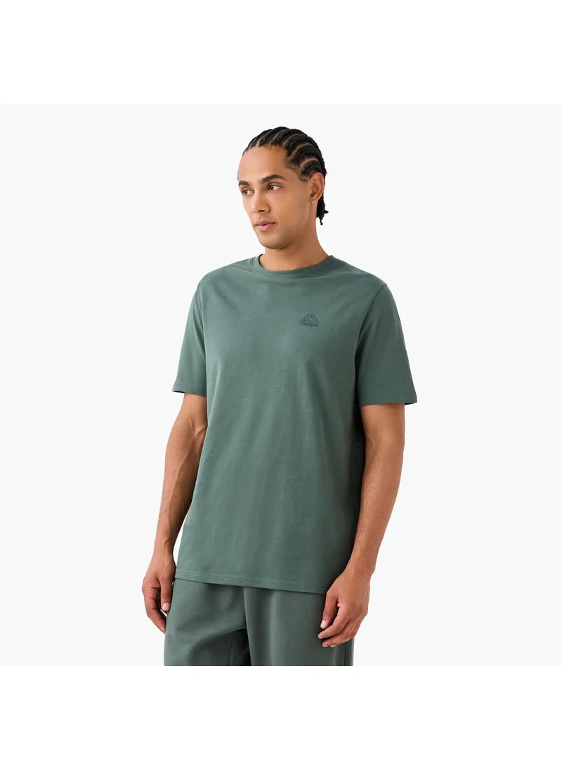 كابا Kappa Logo Detail Crew Neck T-shirt