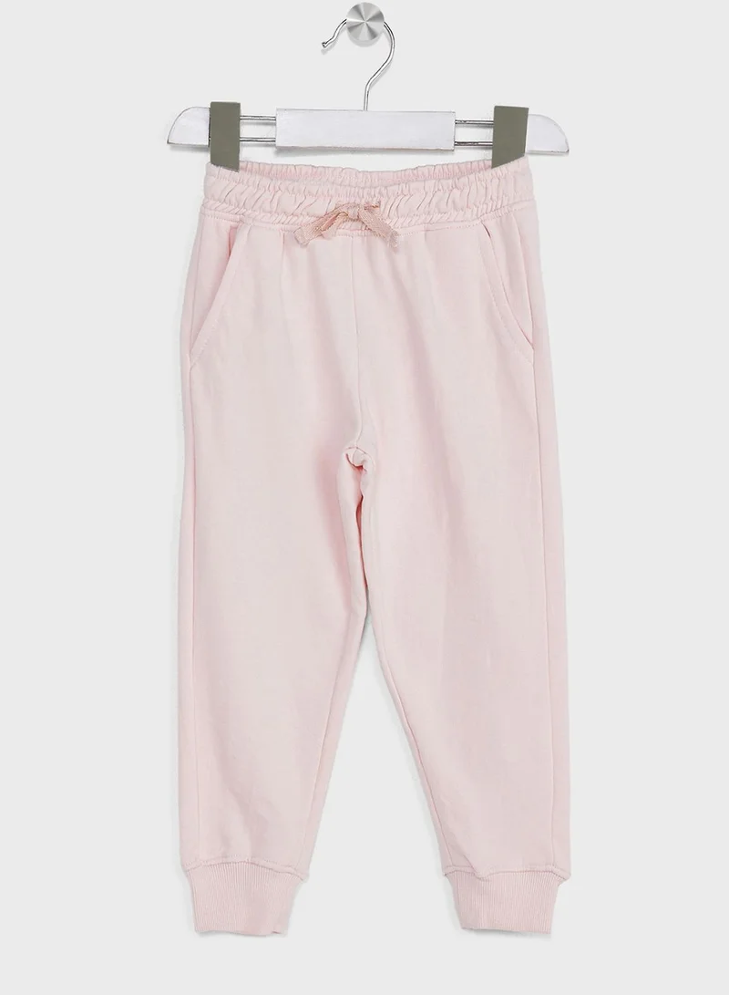 Ripples Girls Slogan Printing Hoodie And Jogger Set