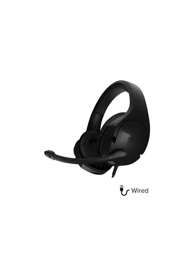 سماعة رأس للألعاب مصنوعة من إسفنج الذاكرة المريح، مزودة بميكروفون دوار لإلغاء الضوضاء، متوافقة مع الكمبيوتر الشخصي، لون أسود/أحمر - Image 2