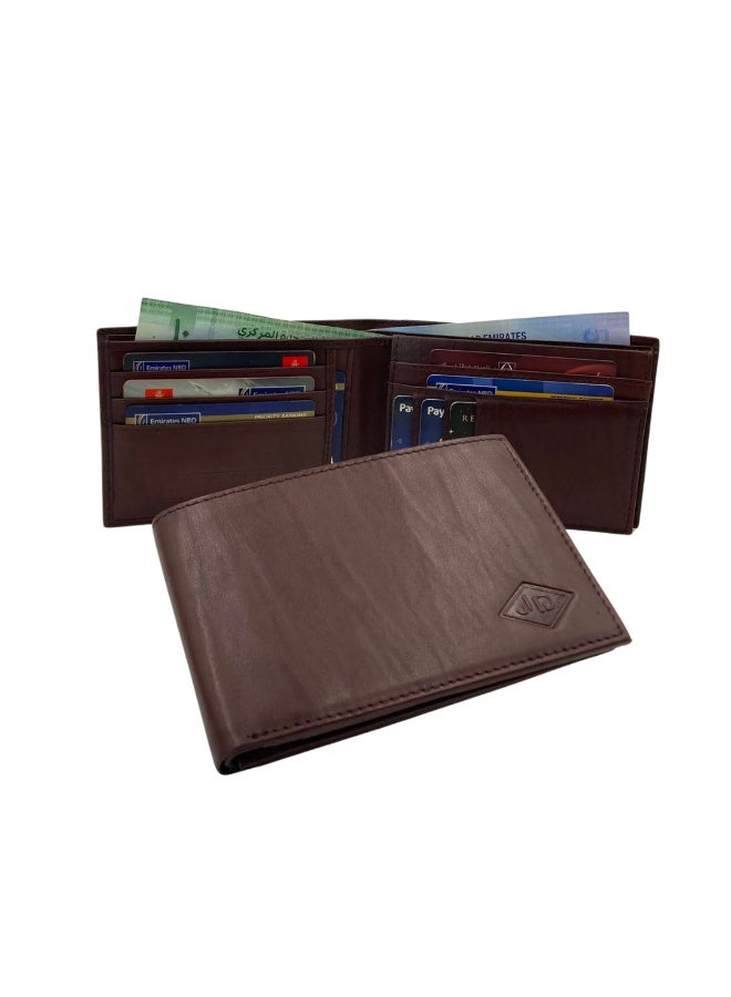 LAVERI LEATHER Anti, Smooth Leather Wallet With Inside Leather Lining - Image 1