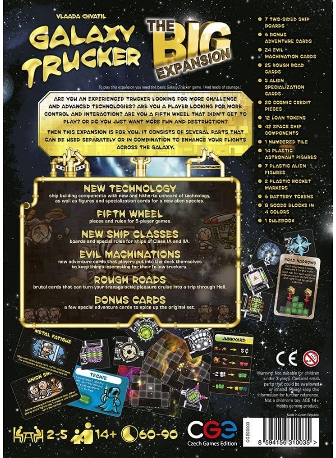 Czech Games Galaxy Trucker - The Big Expansion - Image 4