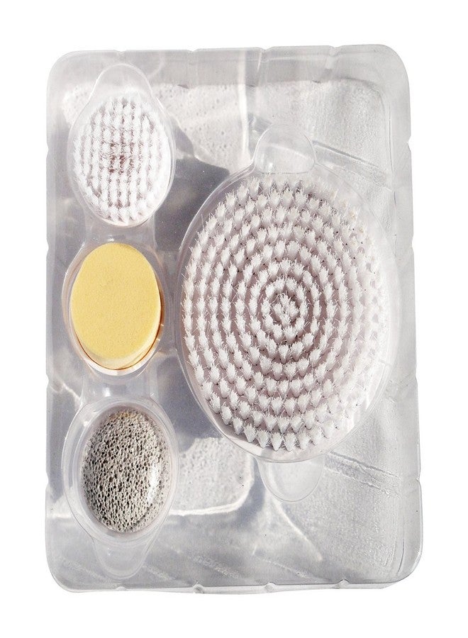 SonicDerm Microdermabrasion, Exfoliates and Cleans, Removes Makeup, Minimizes Pores/Fine Lines, Face/Body Brush - SD-201BS - 4 Piece Replacement Brush Set for SD-201 and SD-801 - Image 4