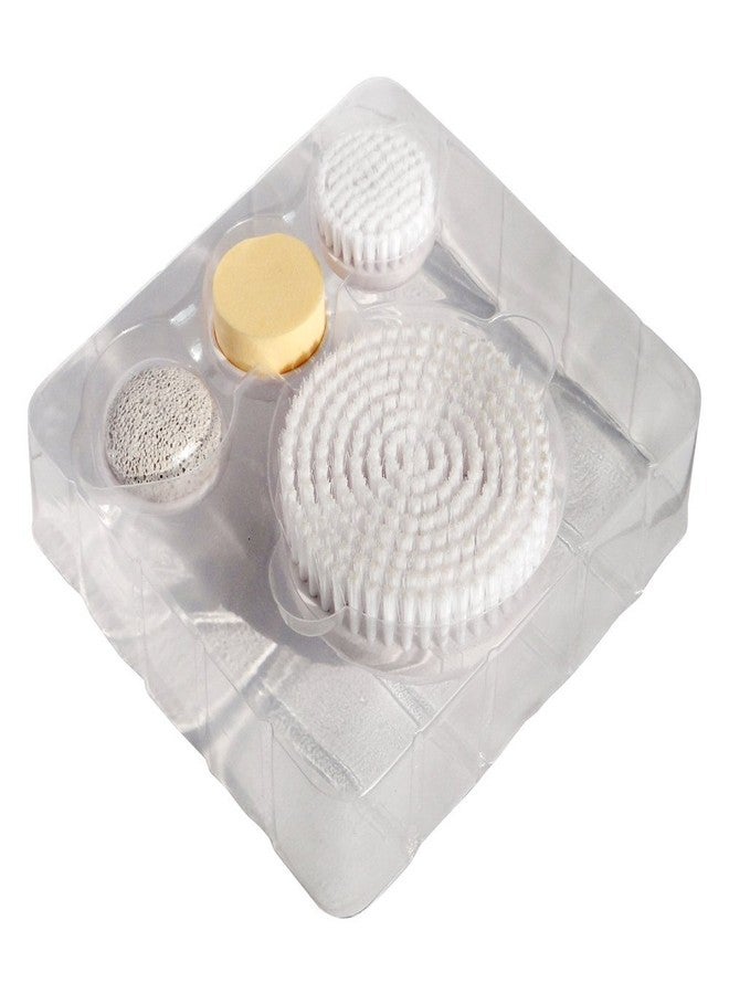 SonicDerm Microdermabrasion, Exfoliates and Cleans, Removes Makeup, Minimizes Pores/Fine Lines, Face/Body Brush - SD-201BS - 4 Piece Replacement Brush Set for SD-201 and SD-801 - Image 5