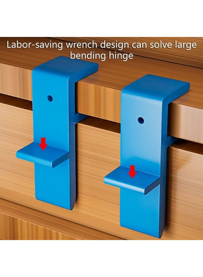 6 قطع مجموعة أدوات نقش الخشب لتركيب أثاث خزانات النجارة - Image 3