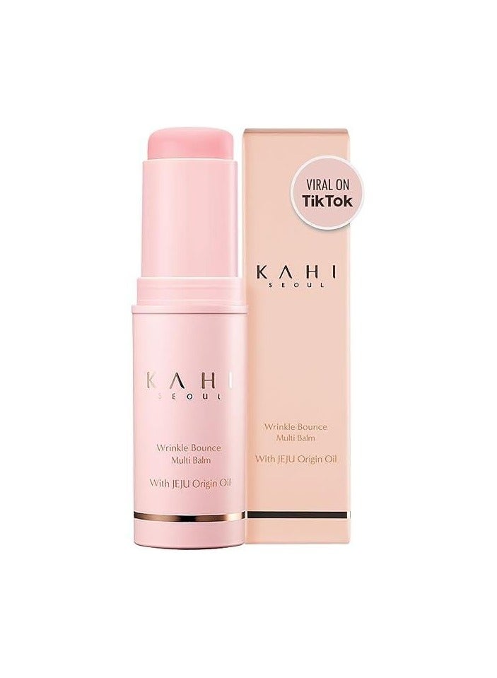 Kahi Wrinkle Bounce Multi-Purpose Instant Wrinkle Care Balm, Facial Serum Stick, Daily Facial Moisturizer Stick (9g/0.32oz)