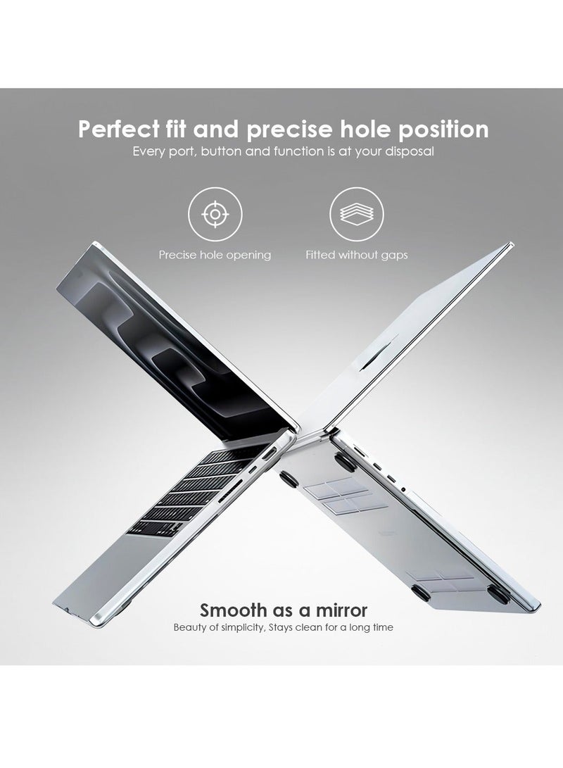 AMROAH MacBook Pro 14 inch Case Compatible with Laptop 2025 2024 2023 2022 2021 M4 M3 M2 M1 with PTE Screen Protector & Keyboard Case, Protective Hard Shell Mac Book Pro 14 Cover Anti-Sleep for Home Office Travel - Image 5
