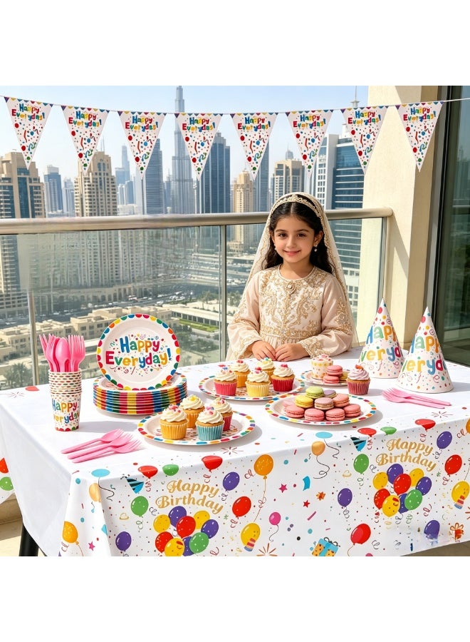 87 قطعة أطباق حفلة عيد الميلاد - مجموعة زينة الحفلات، مناسبة للأطفال. - Image 5