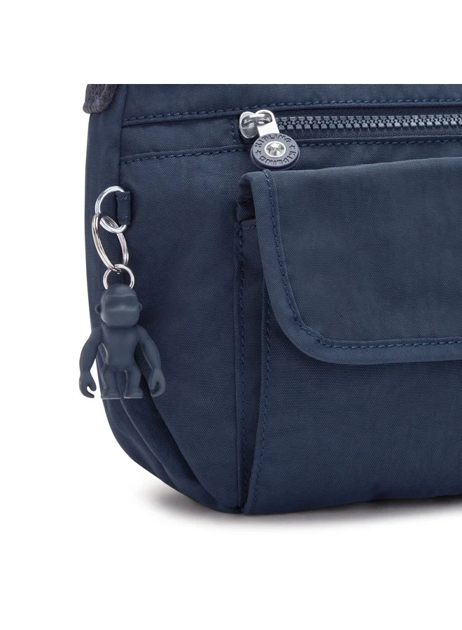 kipling Medium Crossbody Female Blue Bleu 2 Syro