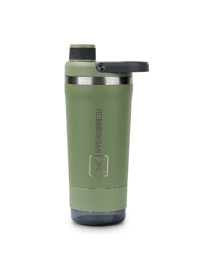 Hydrobrew Hydrobrew Sip Core Stainless Steel Bottle w/t Tritan™ Container - 18/8 Premium Double Wall Stainless Steel - URBAN STONE