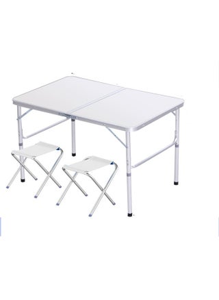 Folding Table with 2 Portable Chairs,Lightweight and Compact Design - 90x60 cm - pzsku/Z5E96F8CF53922E8812E5Z/45/_/1736530195/ad65399e-8218-4c64-9b48-58a868456c4a