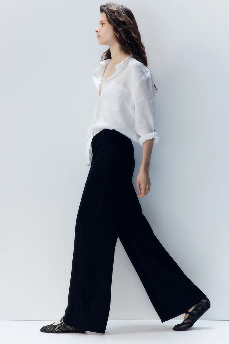 اتش اند ام Linen Shirt