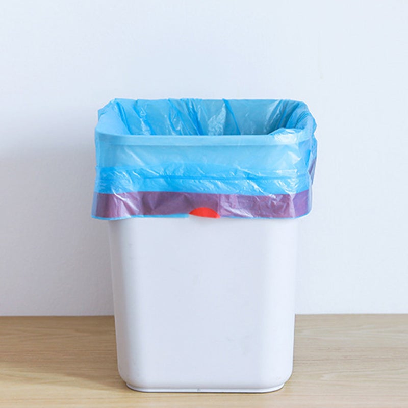 Drawstring Garbage Bags Colored Point-breaking Portable Garbage Bags Automatic Closing Thicken Rope Garbage Bags - Image 5