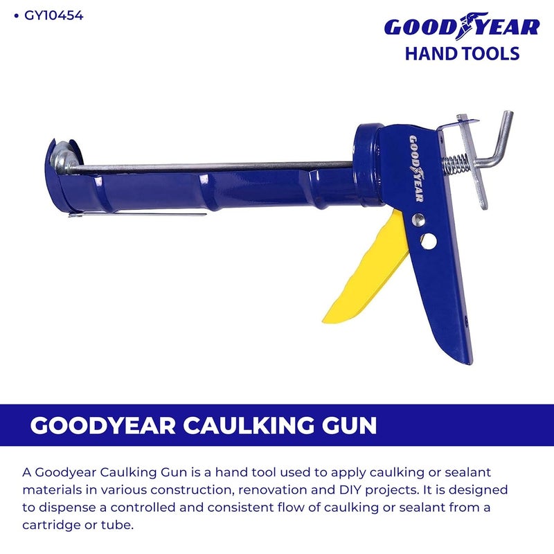 Good Year مسدس السدادة المعدنية (أزرق وأصفر) (GY-10454) - Image 2