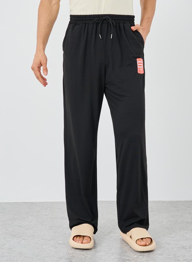 Styli Superman Graphic Print T-Shirt and Placement Print Pyjama Set - Image 5