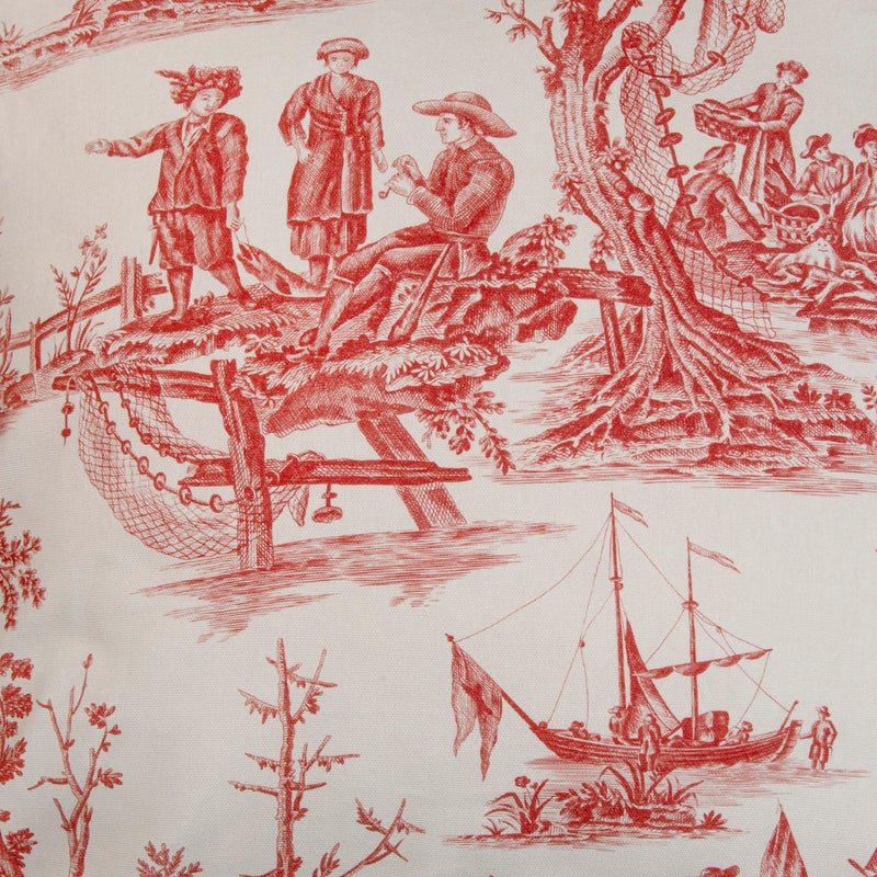 ميزون دي هيرمين Maison D 'Hermine Calais - Cardinal 100 ٪ Cotton Decorative Palow Cover لأريكة أريكة وسادة تغطي غرفة نوم المنزل (20 "" x20 "") - Image 3