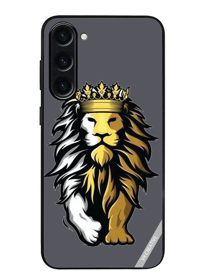 VR CREATIVE Protective Case Cover For Samsung Galaxy S23 Plus Lion Design Multicolour - Image 1